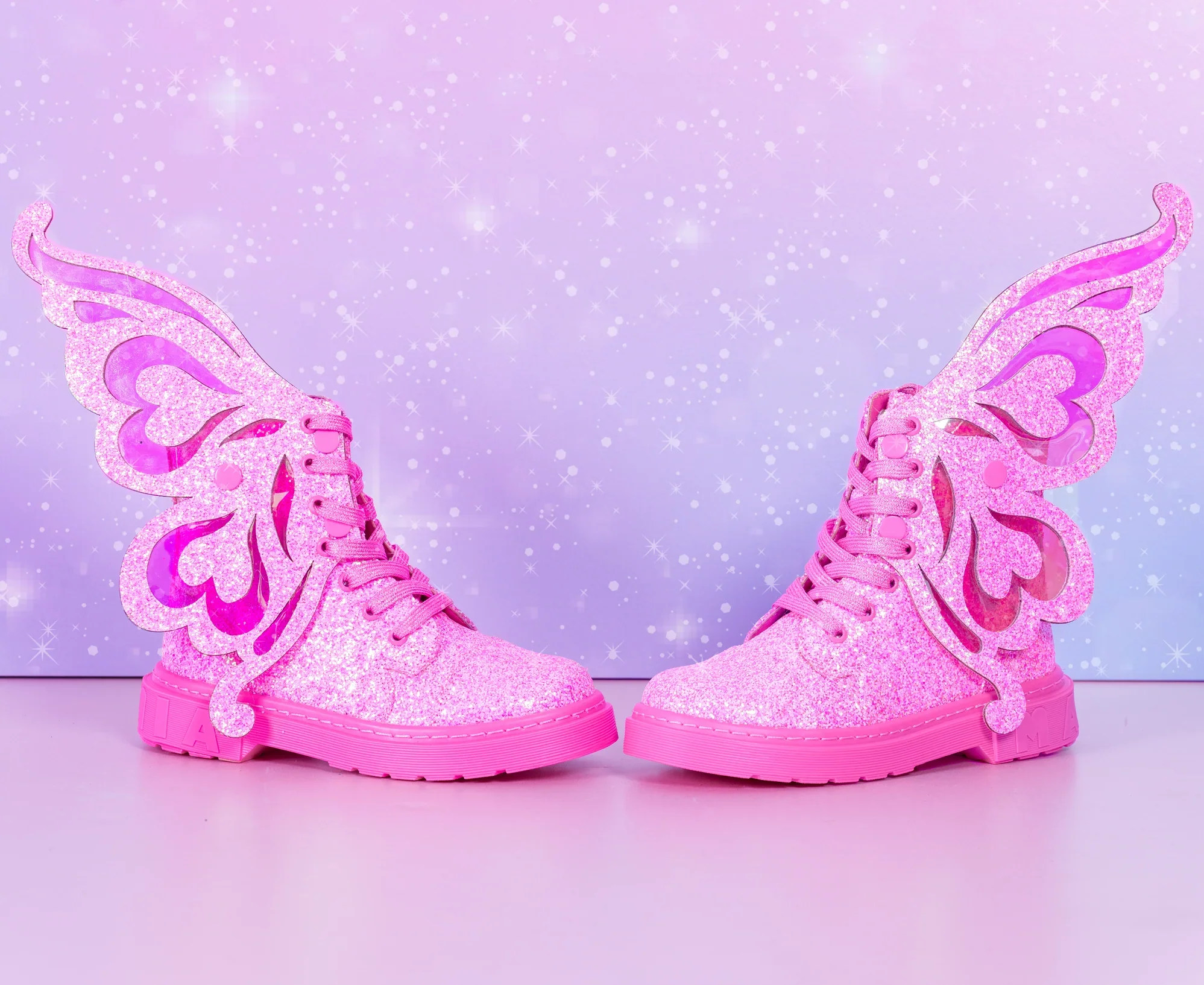 GLITTER FAIRY SHOES - PINK - Image 2