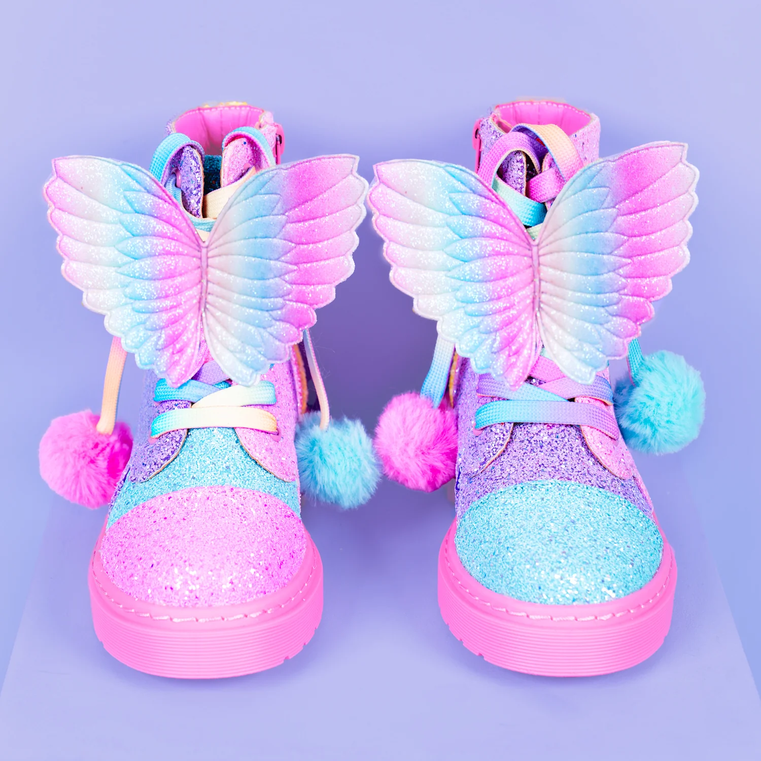 RAINBOW GLITTER SHOES - Image 3