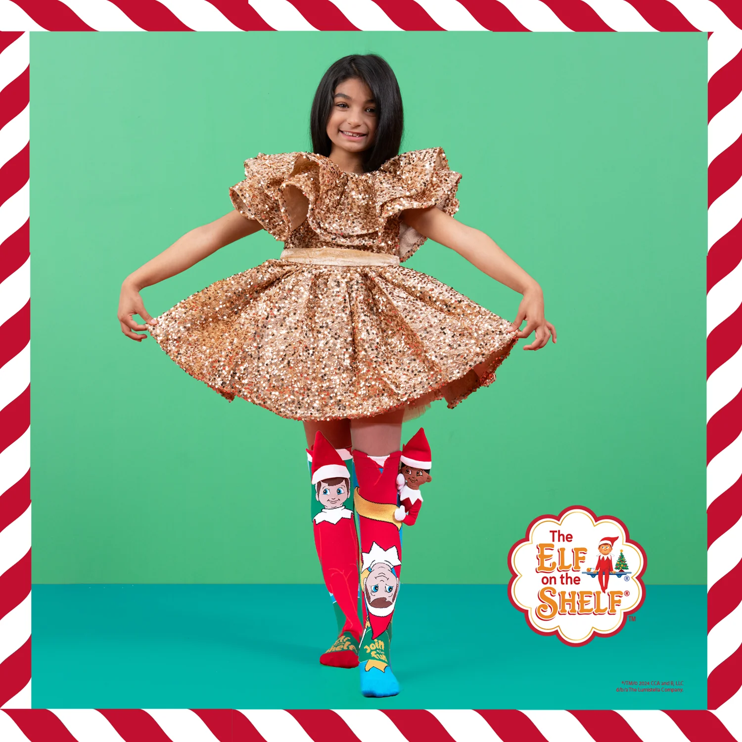 ELF ON THE SHELF SOCKS 1 - Image 2