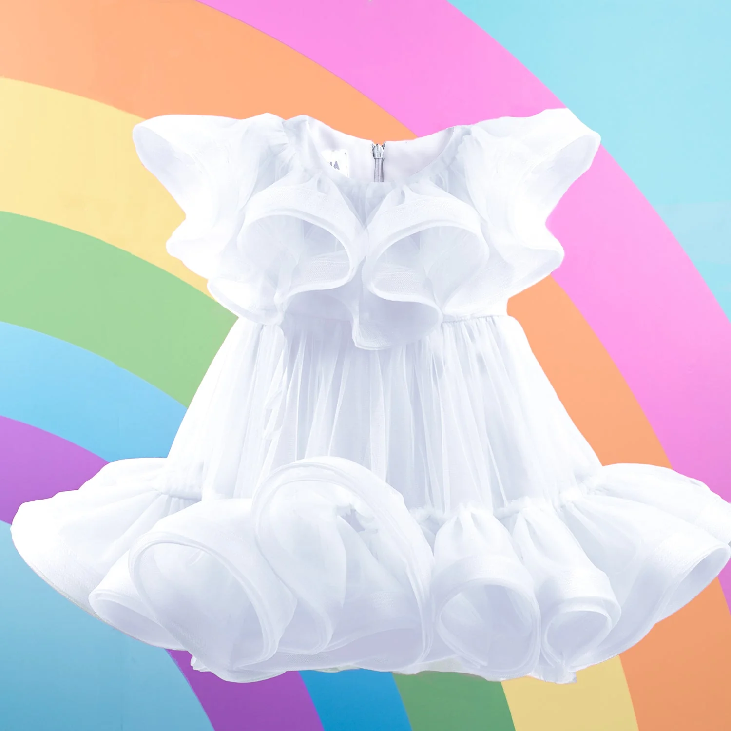 FAIRYLAND DRESS WHITE - Image 2